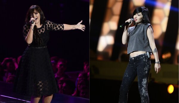 Ewa Farna i Ewelina Lisowska na EMA 2014!