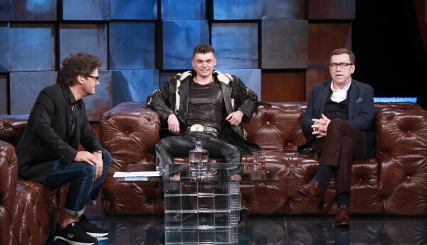 Tomasz Niecik i Maciej Orłoś u Kuby Wojewódzkiego